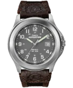 Expedition Metal Field 40mm Leather Strap Watch
