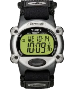 Expedition 39mm # Black Fabric Strap Watch