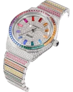 Timex x Judith Leiber 38mm Stainless Steel Bracelet Watch with Austrian Crystals