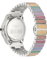 Timex x Judith Leiber 38mm Stainless Steel Bracelet Watch with Austrian Crystals