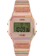Timex x Judith Leiber 35mm Stainless Steel Bracelet Watch with Austrian Crystals