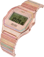 Timex x Judith Leiber 35mm Stainless Steel Bracelet Watch with Austrian Crystals