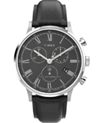 Waterbury Classic Chronograph 40mm Leather Strap Watch