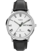 Waterbury Classic Day/Date 40mm Leather Strap Watch