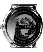 Waterbury Classic Day/Date 40mm Leather Strap Watch