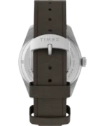 Waterbury Dive Automatic 40mm Leather Strap Watch
