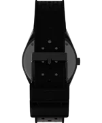 Q Timex GMT 38mm Synthetic Rubber Strap Watch
