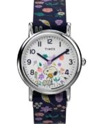 Timex Weekender x Peanuts Floral 31mm Fabric Strap Watch