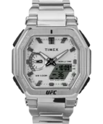 Timex UFC Colossus 45mm Stainless Steel Digital Bracelet Watch