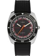 Q Timex Reissue 1971 Velocity 36mm Synthetic Rubber Strap Watch