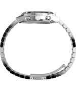 Q Timex Falcon Eye Chronograph 40mm Stainless Steel Bracelet Watch