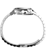 Marlin® Moon Phase 40mm Stainless Steel Bracelet Watch