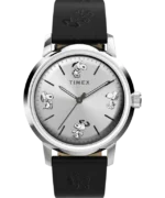Marlin® Automatic x Peanuts Sketch 40mm Leather Strap Watch