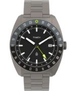 Timex x The James Brand Automatic GMT 41mm Titanium Bracelet Watch Box Set