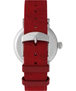 Timex x Peanuts Standard Snoopy Santa 40mm Leather Strap Watch