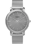 Transcend 34mm Stainless Steel Bracelet Watch