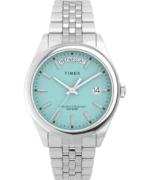 Timex Legacy Day and Date 36mm Stainless Steel Bracelet Watch