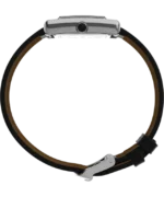 Hailey 24mm Leather Strap Watch