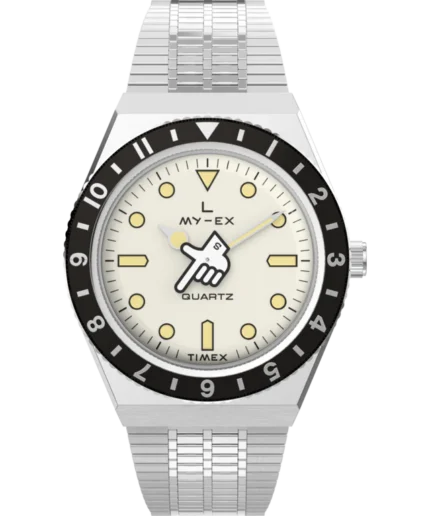 Timex x seconde Loser 38mm Stainless Steel Bracelet Watch: