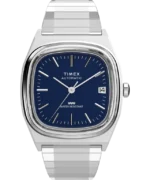Timex® Automatic 1983 E Line 34mm Stainless Steel Expansion Band Watch