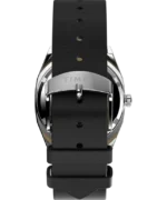 Timex® Automatic 1983 E Line 34mm Leather Strap Watch