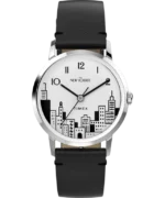 Timex | The New Yorker Marlin® Hand-Wound 34mm Leather Strap Watch